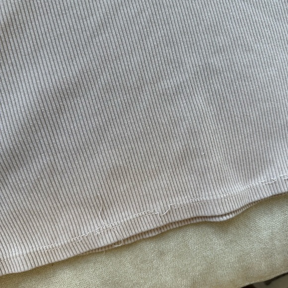 Agolde Ribbed Tank Top - Picture 5 of 6